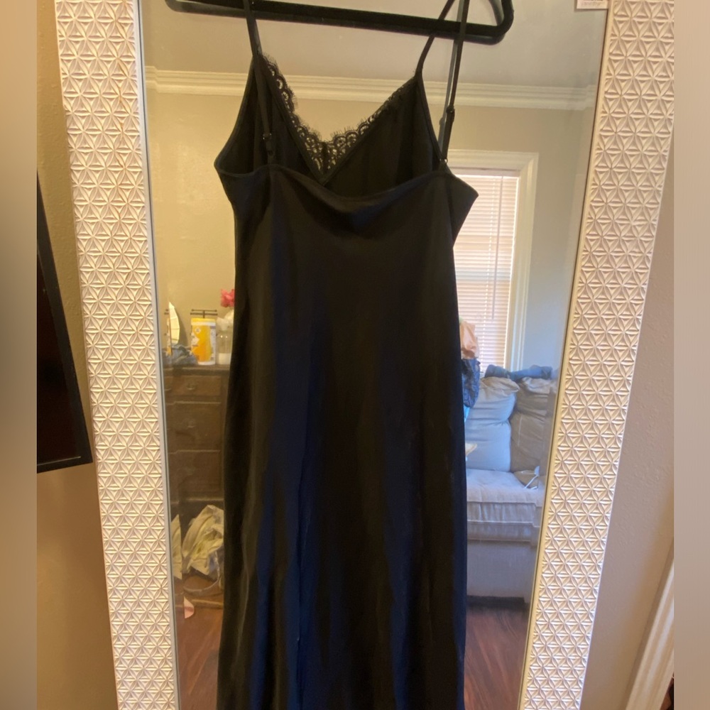 Black Slip Dress